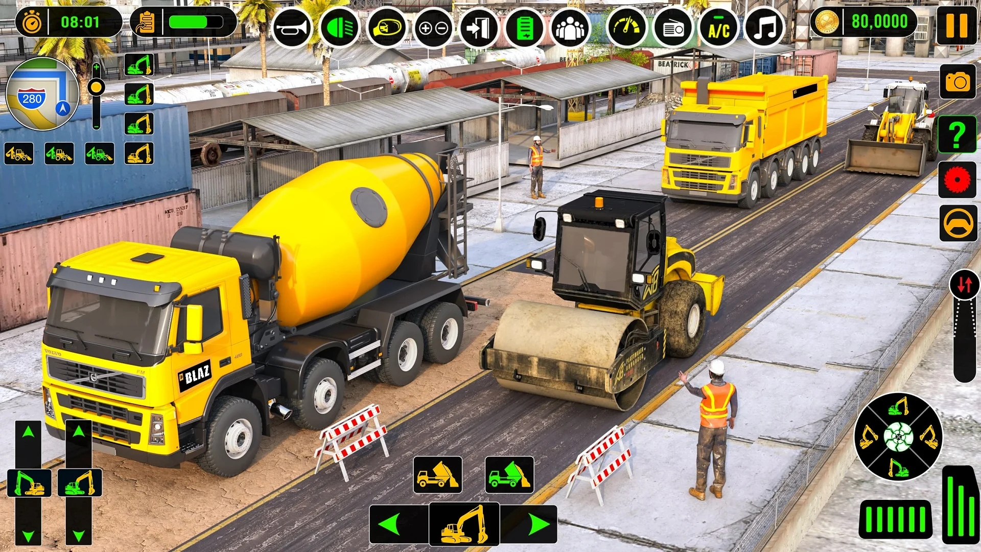 Road Construction Games 3D screenshot